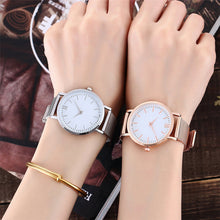 Load image into Gallery viewer, Lover&#39;s Wrist Watch Quartz Analog Delicate Alloy Luxury Business Watches Women Watch Man Reloj Hombre 2019 Couple Watches