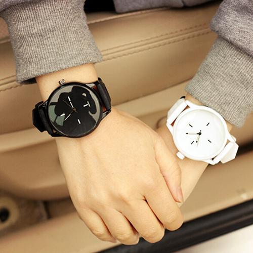 Couple Watch Women's Men's Soft Silicone Strap Clock Jelly Quartz Lover's Gift Sports Wrist Watch Unisex for lovers