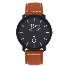 Load image into Gallery viewer, 2019 Lover&#39;s Wristwatch Simple Stylish Couple Watch Luxury Girl and Boy Leather Quartz Clock Lovers Watch For Men Women A40