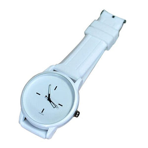 Couple Watch Women's Men's Soft Silicone Strap Clock Jelly Quartz Lover's Gift Sports Wrist Watch Unisex for lovers Fashion watc